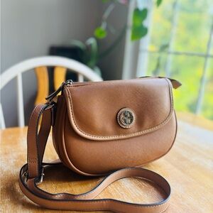 Giani Bernini Brown Crossbody Bag